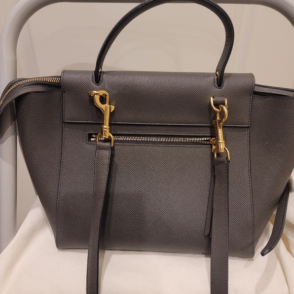 Celine Micro Belt bag in grained leather handbag - Picture 3 of 13